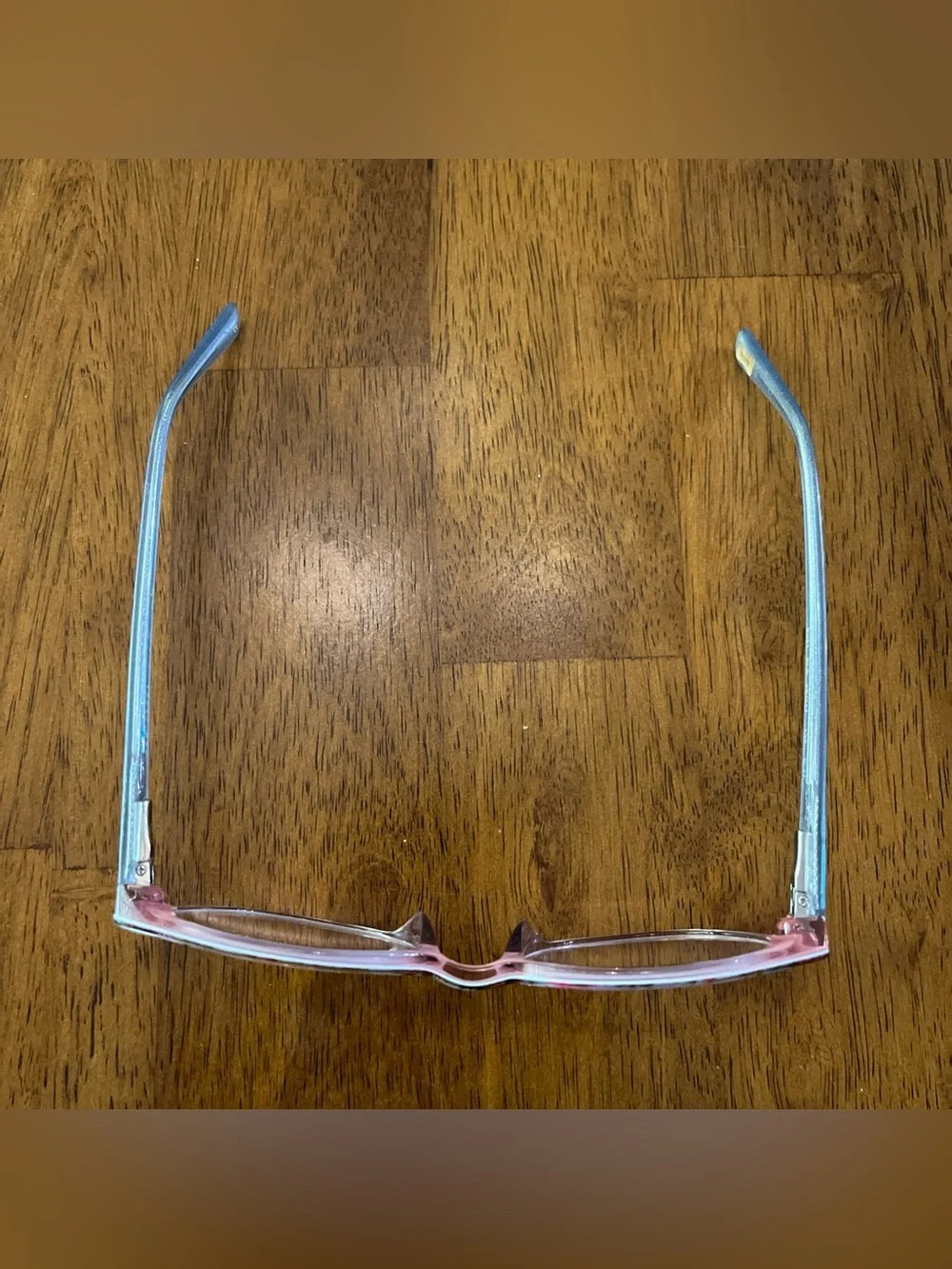 Ted Baker Eyeglasses Frames B981 Floral Pattern & Blue Round Full Rim 45-17-130